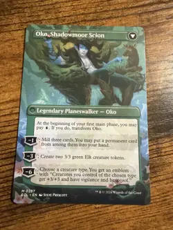MTG Lorwyn Eclipsed Mythic Borderless Oko, Lorwyn Liege Oko, Shadowmoor Scion - Image 2
