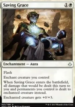 MTG-4x-Near Mint, English-Saving Grace-Hour of Devastation - Image 1