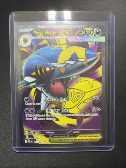 Pokemon TCG Mega Sharpedo ex 113/094 Me02: Phantasmal Flames Holo - Image 1