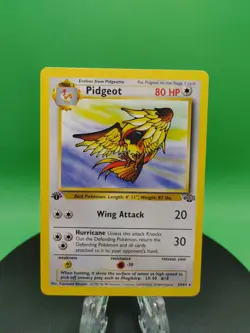 Pidgeot 24/64 1st Edition Jungle Non Holo Rare 1999 English Pokemon Card WoTC - Image 1