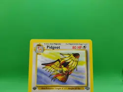 Pidgeot 24/64 1st Edition Jungle Non Holo Rare 1999 English Pokemon Card WoTC - Image 4