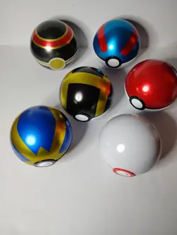 Lot of 6 Empty Pokemon Tins Pokeball Luxury Premier Ultra Great Ball,Read Desc. - Image 1