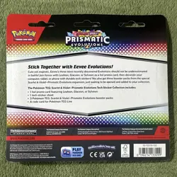 Pokemon Scarlet & Violet: Prismatic Evolutions Tech Sticker Collection Sylveon - Image 5