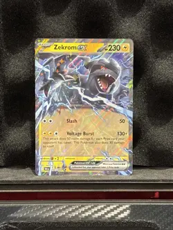 Zekrom ex 034/086 Black Bolt & White Flare Double Rare Holo Pokemon TCG NM - Image 1