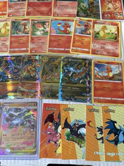 Lot Of Charizard Charmander Chameleon Pokemon TCG/NONTCG Cards Of 55 - Image 2