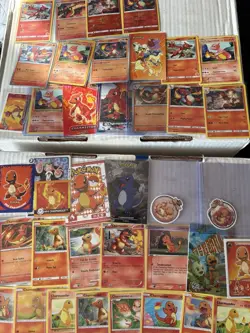 Lot Of Charizard Charmander Chameleon Pokemon TCG/NONTCG Cards Of 55 - Image 4