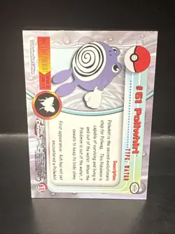 Pokemon Topps Chrome 2000 Pokemon Series 1 #61 Poliwhirl NM - Image 4