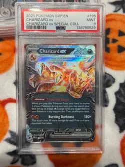 Charizard Ex Charizard Ex Special Coll Pokemon Black Star Promo SVP196 PSA 9 - Image 2