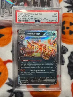 Charizard Ex Charizard Ex Special Coll Pokemon Black Star Promo SVP196 PSA 9 - Image 3