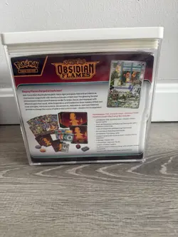 Pokemon TCG Scarlet & Violet Obsidian Flames Pokemon Center Exclusive ETB Sealed - Image 3