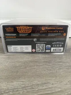 Pokemon TCG Scarlet & Violet Obsidian Flames Pokemon Center Exclusive ETB Sealed - Image 5