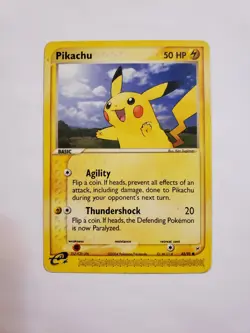 POKEMON Team Magma vs Team Aqua E-Reader Pikachu #43/95 HP - Image 2