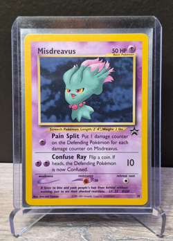 Pokemon TCG Misdreavus - Black Star Promo #39 - Near Mint Vintage - Image 1