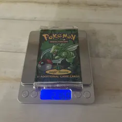 SUPER HEAVY!!!! Wizards of the Coast Unlimited Pokemon Jungle Booster Pack - Image 1