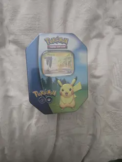 Pokemon TCG Pokemon GO PIKACHU Tin (New/Sealed) - Image 1