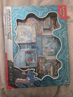 Pokemon TCG Gyarados EX Premium Collection - GameStop Exclusive - New Sealed - Image 1