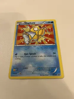 Pokemon Trading Card TCG Magikarp XY143 Holo Black Star Promo - Image 2