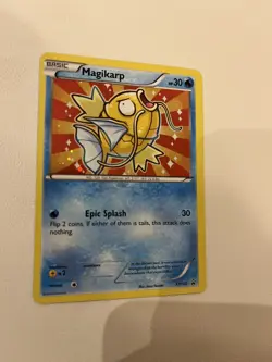 Pokemon Trading Card TCG Magikarp XY143 Holo Black Star Promo - Image 3