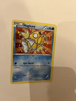 Pokemon Trading Card TCG Magikarp XY143 Holo Black Star Promo - Image 4