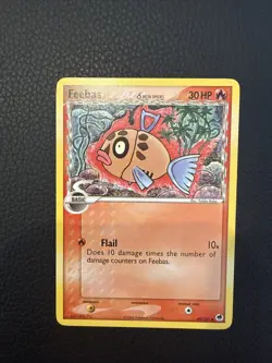 Pokemon TCG Feebas EX Dragon Frontiers 49/101 Regular Common LP - Image 1