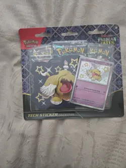 Pokemon TCG Scarlet & Violet Paldean Fates Tech Sticker Collection (Greavard) - Image 1