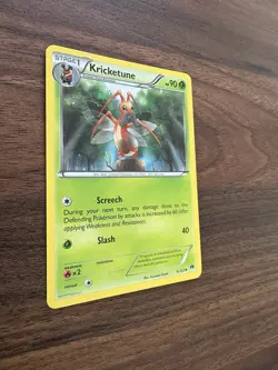 2016 Pokemon XY Breakpoint Kricketune 6/122 Uncommon Stage 1 LP - Image 3