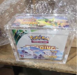 New Sealed Pokemon XY Roaring Skies Booster Box + Acrylic case - Image 1