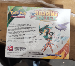 New Sealed Pokemon XY Roaring Skies Booster Box + Acrylic case - Image 4