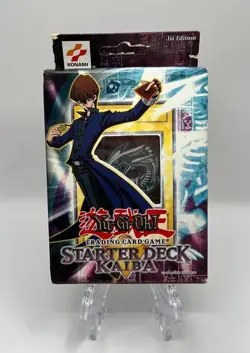 (701052) Yugioh Starter Deck Kaiba 1st Edition English - NON MINT Sealed Deck - Image 1