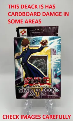 (701052) Yugioh Starter Deck Kaiba 1st Edition English - NON MINT Sealed Deck - Image 2