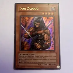 Yugioh! TCG Don Zaloog - PGD-029 - Ultra Rare - Unlimited Edition Heavily Played - Image 1