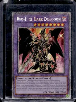 2024 Yu-Gi-Oh! 25th Rarity 1st Edition Red-Eyes Dark Dragoon #RA02-EN021b - Image 1