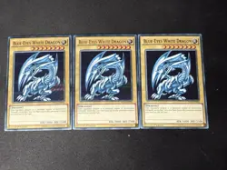 (3x) Blue-Eyes White Dragon DUSA-EN043 1st Edition 2017 YUGIOH - Image 1