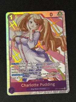 Charlotte Pudding OP11-070 SR Foil | A Fist of Divine Speed | One Piece English - Image 1