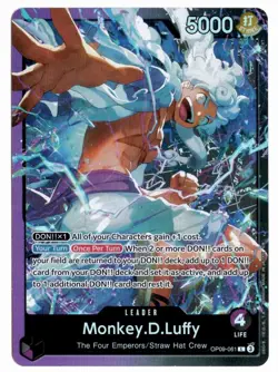 Monkey.D.Luffy (OP09-061) - Starter Deck 26 One Piece Leader - Image 1