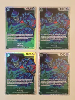 4x Arlong EB02-011 Extra Booster: Anime 25th Collection One Piece TCG Playset - Image 1