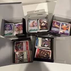 5 Full Boxes One Piece TCG OP-09 Emperors In The New World C/UC/R Bulk Lot Eng - Image 1