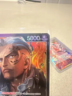 King - OP08-057 (Alt Art Leader) Two Legends One Piece TCG English Foil - Image 3