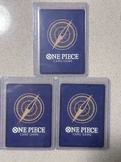 One Piece TCG Gol D Roger SEC OP09-118 x3 English Set - Image 2