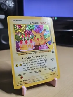 Birthday Pikachu 24 Pokemon Celebrations Collection Holo Card - Image 3