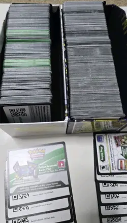 Pokemon TCG QR Code- Unused Cards Lot - Multiple Sets - Image 1