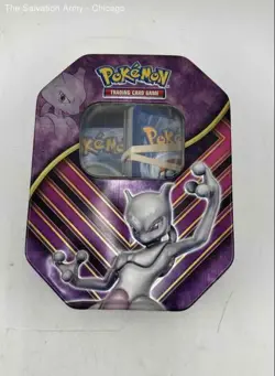 Pokemon Assorted Collectible Trading Card Game In Tin Box Mixed Lot - Image 5