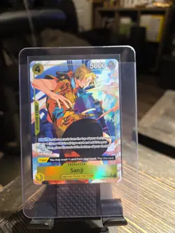 Sanji ST29-004 SR Alt Art AA English One Piece TCG Card Game NM-Mint - Image 1