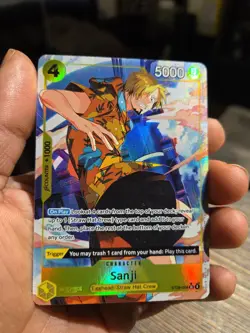 Sanji ST29-004 SR Alt Art AA English One Piece TCG Card Game NM-Mint - Image 3