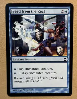 MTG Freed From The Real Card, Saviors Of Kamigawa - Image 1