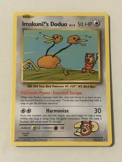 Pokemon TCG Imakuni's Doduo Secret Rare Card 112/108 XY Evolutions - Image 1
