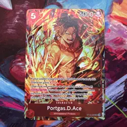Portgas.D.Ace (Illustration Box Vol.5) One Piece Promotion Cards Foil Near Mint! - Image 1