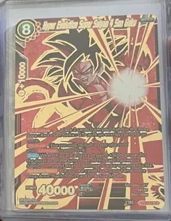 Dragon Ball Super Card - Hyper Evolution Super Saiyan 4 Son Goku BT3-123 SCR - Image 1
