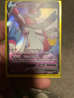 Dark Sylveon V SWSH134 SWSH: Sword & Shield Promo Cards Holo - Image 1