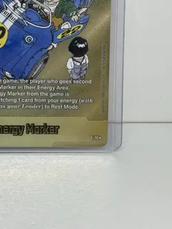 Dragon Ball Z Super Energy Marker E-76 GOLD Manga Booster 02 Card English DBSFW - Image 2